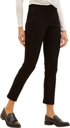 Fifteen Twenty Ankle Slit Pant In Black
