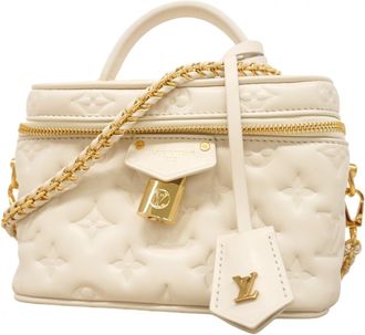 Louis Vuitton Cream Vanity Bag (Pre-Owned)