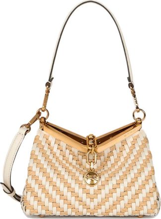 Etro Borsa a spalla Vela piccola con motivo intrecciato - Toni neutri