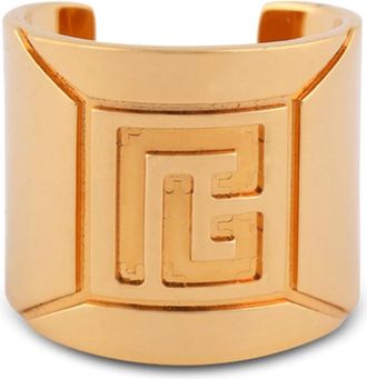 Balmain Buisvormige ring - Dames - Ringen - Geel - S - Accessoires