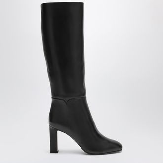 Aquazzura Sellier black calfskin boot