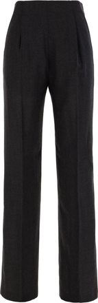 Alberta Ferretti Slate Wool Pants