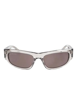 Balenciaga rectangle-frame sunglasses - Grey