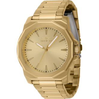 Invicta Speedway Quartz Gold Dial Mens Watch 46840