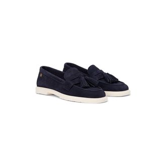 Tommy Hilfiger Zachte su&egrave;de leren loafers