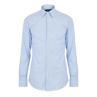 HUGO BOSS Heren overhemd (Lichtblauw)