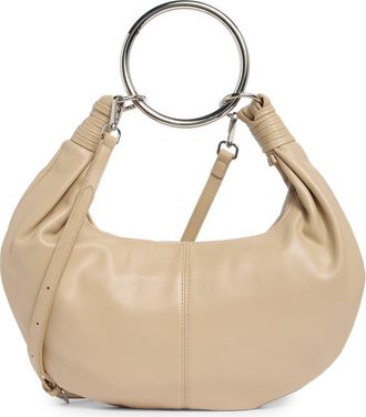 Melie Bianco Corie Crescent Crossbody Bag in Mushroom at Nordstrom Rack