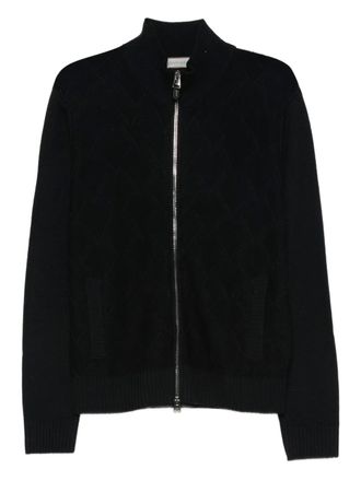 Canali zip-up cardigan - men - Merino - 52 - Blue