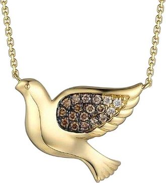 Le Vian Birds 14K 0.17 Ct. Tw. Diamond Pendant Necklace