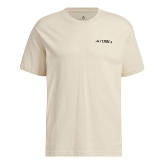 adidas Graphic T-Shirt Asia Sizing Beige IB8694