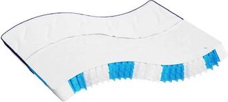 vidaXL Vidaxl - Colch&oacute;n De Muelles Ensacados Firmeza Media 180x200 Cm