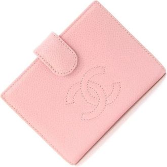 Chanel Pre-owned Wallets, female, Pink, Size: ONE SIZE Pre-owned Vintage Wallet