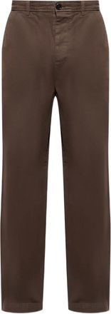 AllSaints Pantaloni Juku in cotone biologico - Marrone