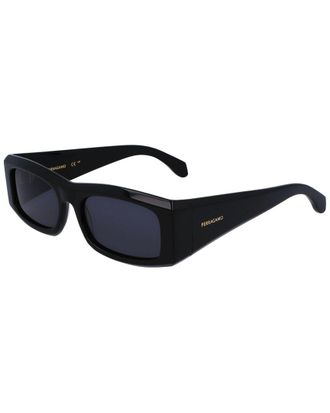 Ferragamo Ferragamo Mens Logo 57mm Sunglasses