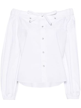 Dorothee Schumacher Camicia con spalle scoperte - Bianco