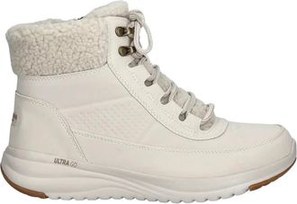 Skechers On-the-GO Stellar - Alpine Avontuur - Dames - Snowboots - Beige - 36 EU - Leer - Fitness