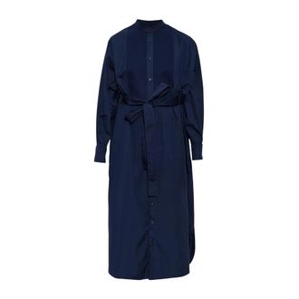Kenzo Dames, Jurken, Blauw, Maat: M Katoen