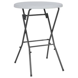 Berkfield Home Folding Bar Table White 80x110 cm HDPE