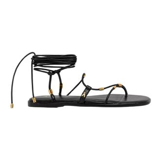 Patrizia Pepe Dames, Schoenen, Zwart, Maat: 36 EU Leer