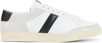 Tom Ford White Lace-up Sneakeres