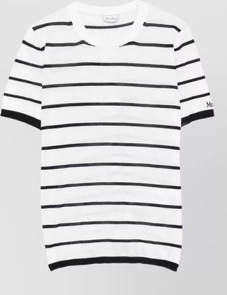 Max Mara mxpfavetta crew neck silk cashmere sweater