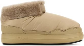 Chlo&eacute; Polar Enkelboot - Dames - Winterlaarzen - Bruin - 39 EU - Leer - Schoenen