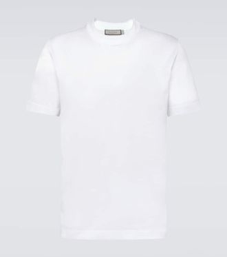 【Canali】コットンブレンドジャージTシャツ CANALI コットンジャージー Tシャツ | ミスターポーター
