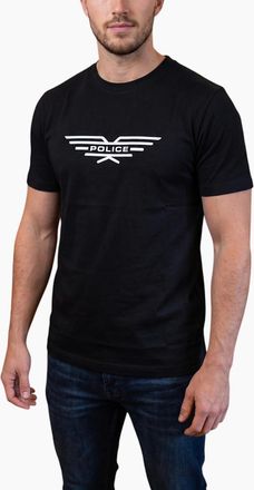 883 Police Mens 883 POLICE PURE 19 A Mens T Shirts Summer Tee - Black - Size: 44