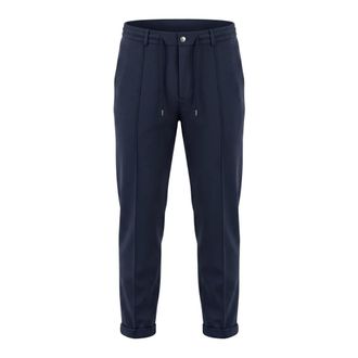 H&egrave;SKIMO Heren, Broeken, Blauw, Maat: M Katoen