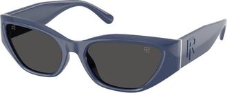Ralph Lauren RL8231U 628087 Womens Sunglasses Blue Size 55