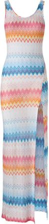 Missoni Abito con motivo a zigzag - Bianco