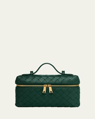 Bottega Veneta Bang Bang Vanity Intrecciato Leather Crossbody Bag