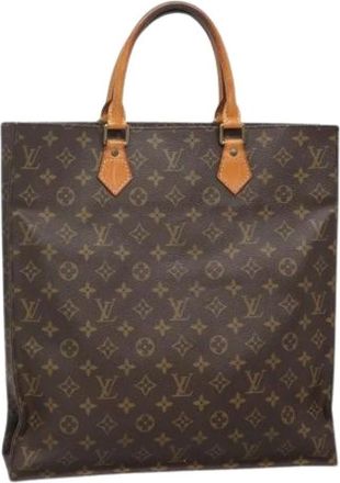 Louis Vuitton Pre-owned Canvas Tote Bag - Dames - Vintage Shopper - Bruin - ONE Size - Vintage