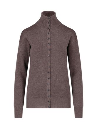 Christophe Lemaire Cardigan Bottoni In Lana