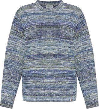 Carhartt Work in Progress Keenan Sweater - Heren - Ronde hals truien - Blauw - M - Katoen - Truien & Vesten