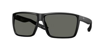 Costa RINCON II Grey Polarized Glass Rectangular Mens Sunglasses 6S9121 912101 64