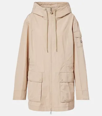 Moncler Parka Leandro de popel&iacute;n t&eacute;cnico
