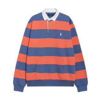 Polo Ralph Lauren Rugby Polo met strepen - Heren - Tops - Veelkleurig - Maat: S Katoen