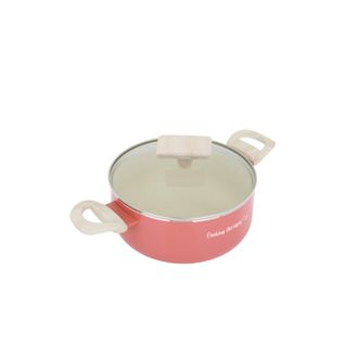 KASANOVA Mini casseruola 16 cm corallo Cooking Therapy con coperchio