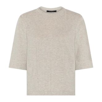 Bruuns Bazaar AnemoneBBGliandra Knit - Dames - Truien - Beige - Maat: XS Viscose
