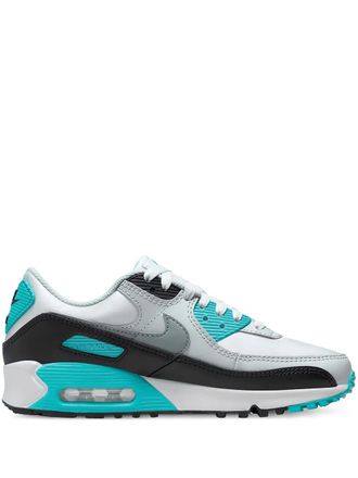 Nike Sneakers Air Max 90 White Teal Nebula - Grigio