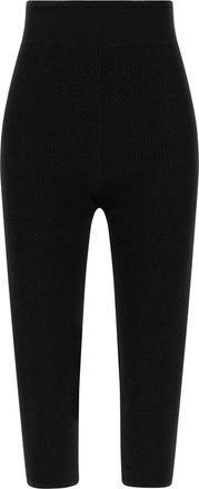 Chloé Knitted Leggings Nero-Donna