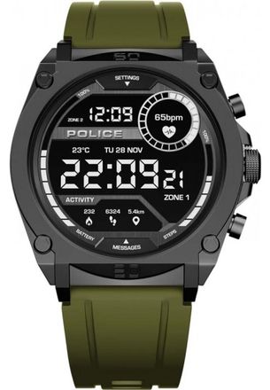 Police PEIUN0000104 Mens My Avatar Smartwatch - Black