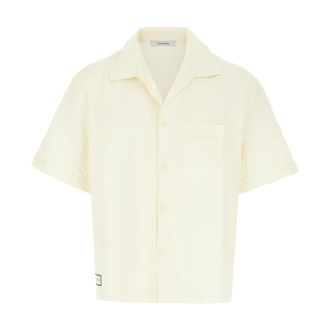 Entire studios Short Sleeve Shirts, male, White, Size: 2XL Pajama Shirt