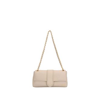 Jacquemus Mini Bags, female, White, Size: ONE SIZE Le Bambino Chaine