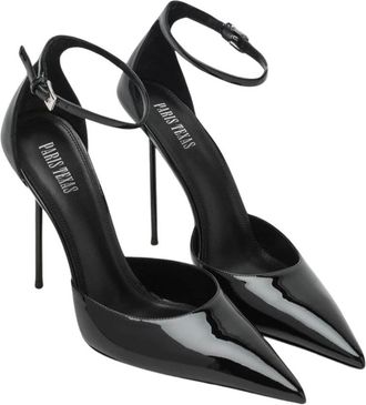 PARIS TEXAS Zapatilla Lidia con tira al tobillo - Shoes - Mujer - Negro - 40 EU