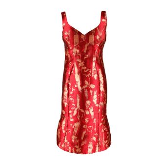 Vivienne Westwood Red Label Jacquard Silk Dress - 10s