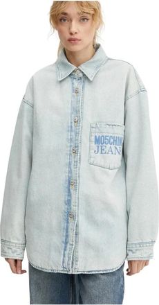 Moschino Denim Jacket - Dames - Spijkerjassen - Blauw - S - Denim - Jassen