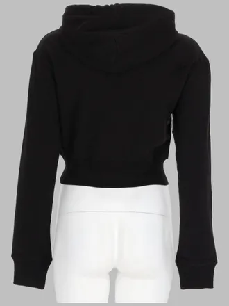 Versace Jeans Couture Baroque Emblem Logo Sweatshirt - Black