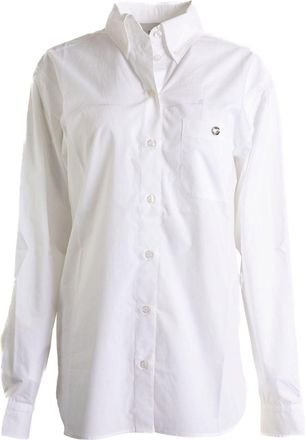 Coperni Tailored White Button-Up Shirt With Classic Collar